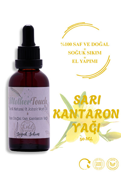 Sarı Kantaron Yağı %100 Doğal Şifa Kaynağı El Yapımı Taze Vegan