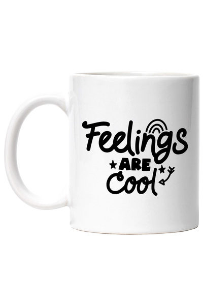 StoryGift Romania Cana Cu Mesajul In Engleza "feelings Are Cool" - Sentimente...