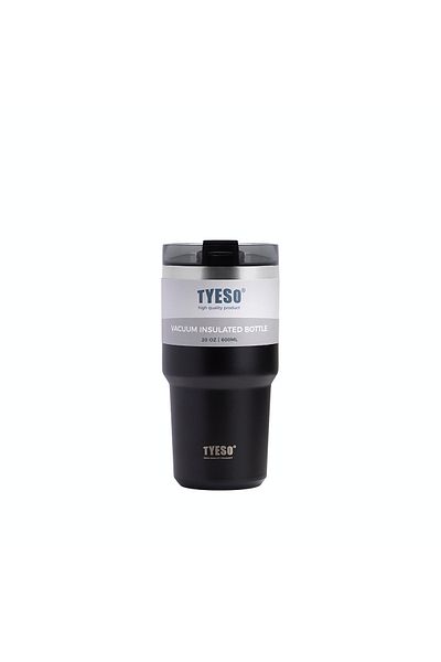 Tyeso Tripletask Thermos Vacuum Washable Silicone Straw 600ml