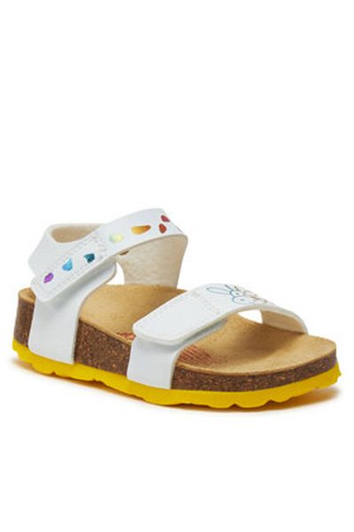 Superfit Sandale pentru fete Superfit 1-000123-1020 albe