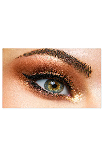 StoryGift Romania Tablou Canvas 120 X 80cm - Privire Hipnotica: Femeie Cu Och...