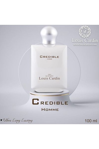 Louis Cardin Credible Homme Perfume 100ml + Deodorant Spray 200ml