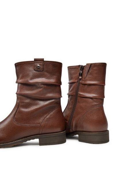 Tamaris tamaris women's ankle boots 1-25414-43 brown