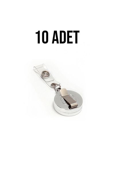 VİVA 10 Pieces for Yoyo Name Card with Inox Metal Coating