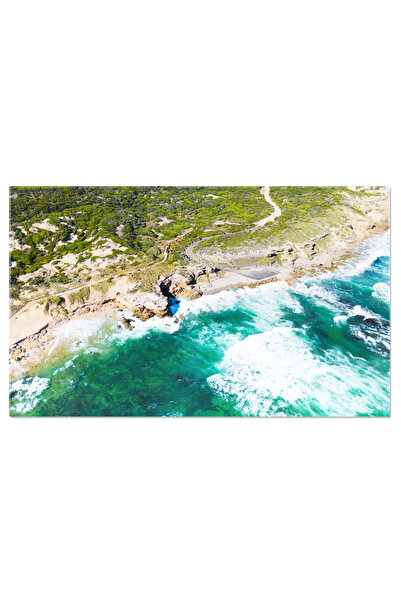 StoryGift Romania Tablou Canvas Plaja Oceanului Gunnamatta In Australia, Plaj...