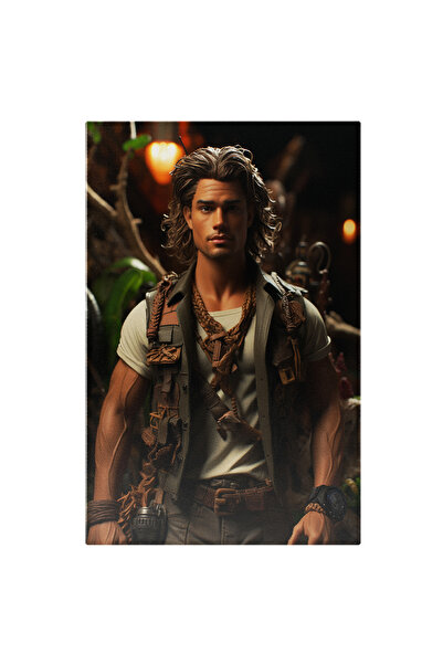 StoryGift Romania Tablou Canvas: Portret Papusa Aventuros Cercetas Still Jame...