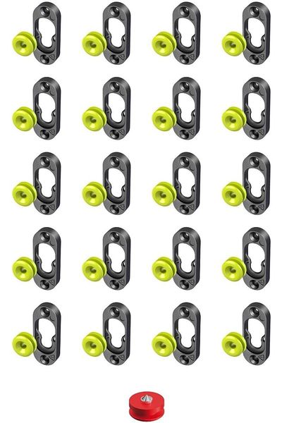 Button-Fix Concealed fastening system for panels stands and furniture Button-Fix Type 1 Flush Pack X 100 pieces