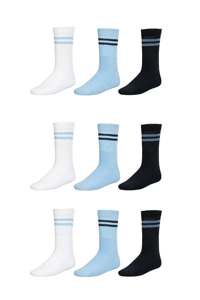 Lotto Set of 9 Pairs of Men's Socks, long, multicolor, 39-42, Lotto