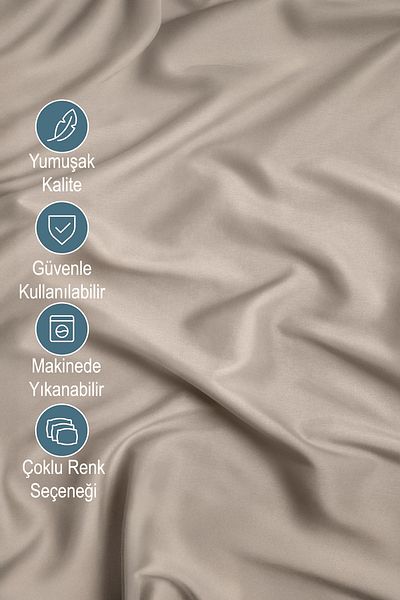 TeksNil Home 100% Microfiber Economical Combed Cotton Fitted Sheet Full Edge