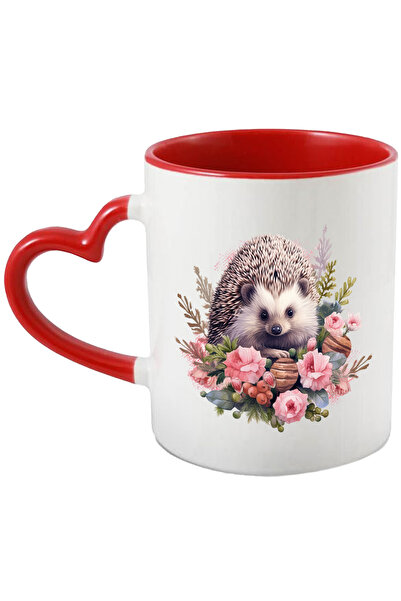 StoryGift Romania Cana cu un arici in natura | ilustratie | curios | floricel...