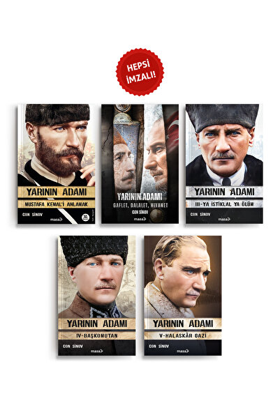 Masa Kitap Con Sinov - Yarının Adamı Seti 5