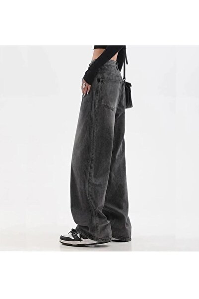 Butik SİYAH RETRO BAGGY JEAN