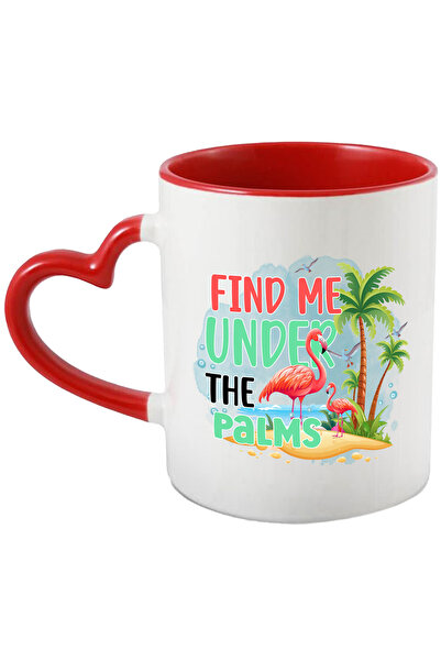 StoryGift Romania Cana Cu O Coroana Facuta Din Flori In Forma De Inima, Ilust...