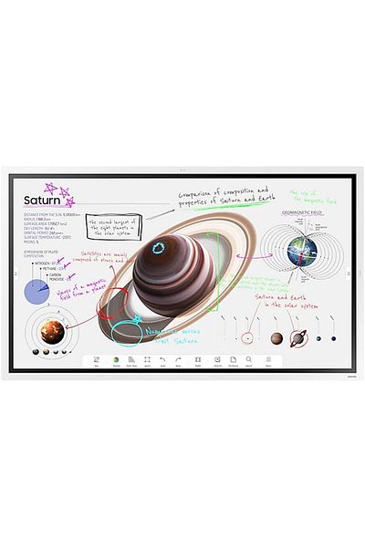 Samsung Flip Pro WMB 75" 4K Interactive Display 4K UHD VA Panel 60Hz 8ms Response IR Touch