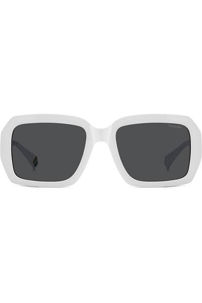 Polaroid Polarized Sunglasses Women Polaroid PLD 6223/S/X VK6/M9, Plastic, White, 54 mm