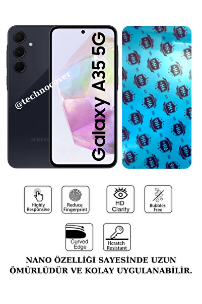 foxpower Samsung A35 Uyumlu Nano Cam Ekran Koruyucu