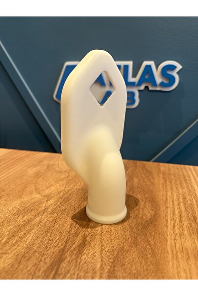 Atlas Lab Toz Toplayıcı Matkap Adaptörü | Elektrikli Süpürge Uyumlu Delme Aparatı 3D Baskı