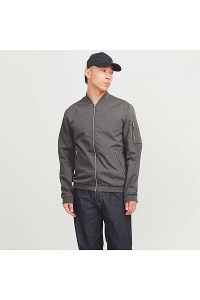 Jack & Jones Ανδρικό γκρι μπουφάν Jack & Jones Rush (12165203-CLK)