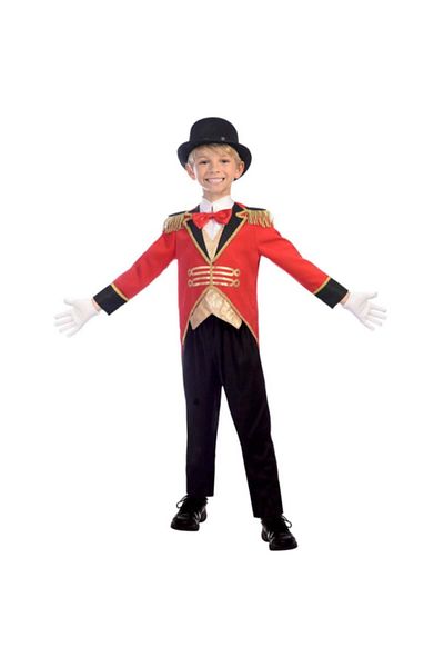 OEM Magician Ring Master Costume For Boys 10-12 Years Old 146 Cm