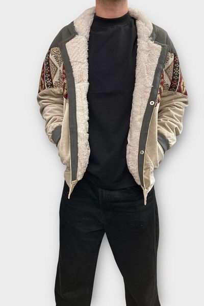 CANMODA (7393) XL размер специално яке с винтидж шарки