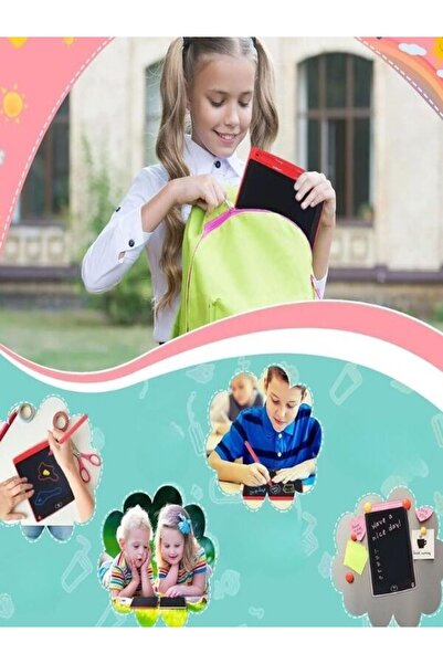 MetaForce تابلت رسم 12 بوصة تعليمي للأطفال، تابلت للرسومات، شاشة عرض رقمية، لوحة كتابة مع قلم