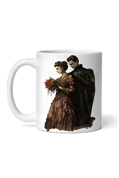 OEM Cană albă personalizată, Love from Hell, INOVATIX®. 330ml