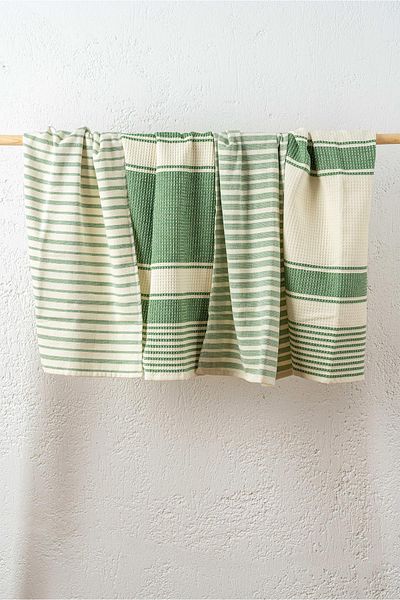 Soley |   Izay |   100% Cotton Kitchen Towel Set of 4