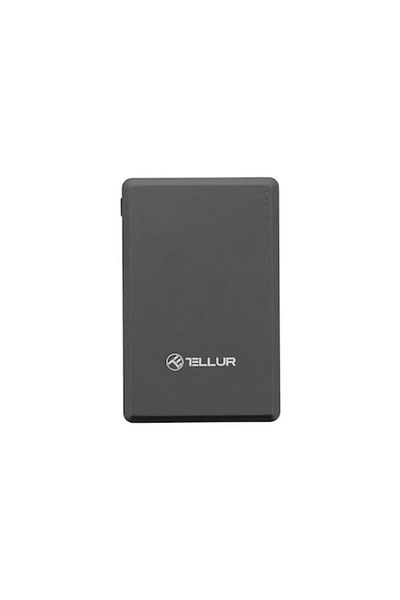 TELLUR Baterie externa Tellur 5000mAh, PD20W, compatibil MagSafe, grey