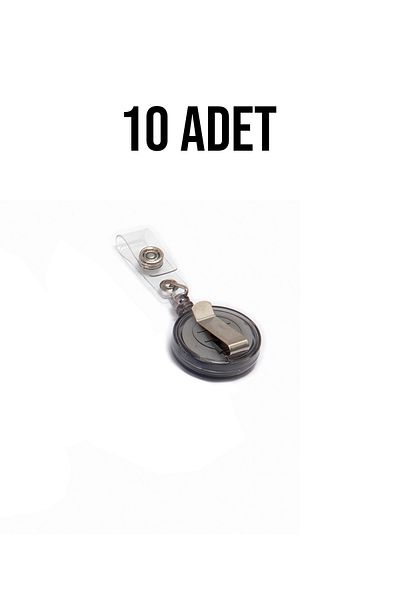 VİVA İnox Yoyo 10 Pieces for Black Name Card