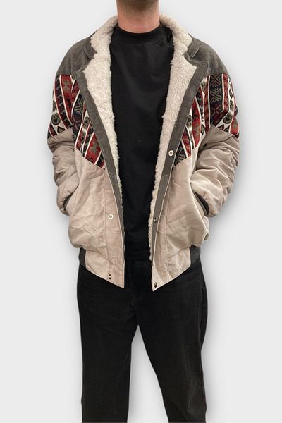 CANMODA (7397) 2XLarge размер Специално яке с винтидж шарки