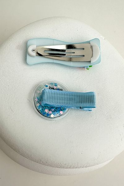Modex Panda Happy Blue 0-2 Years Old Double Child Buckle (5cm)