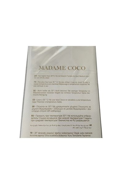 Madame Coco Belle Single Plus Elastic Bamboo Bed Sheet - Stone 120X200 cm Soft