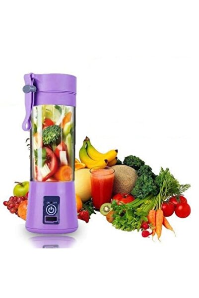 MACVI Mini Blender Electric Macvi® ,75 W,1x USB, 380 ml, Mov