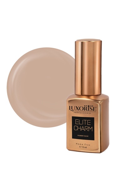 LUXORISE Βάση από καουτσούκ Elite Charm - Nude Style 15ml