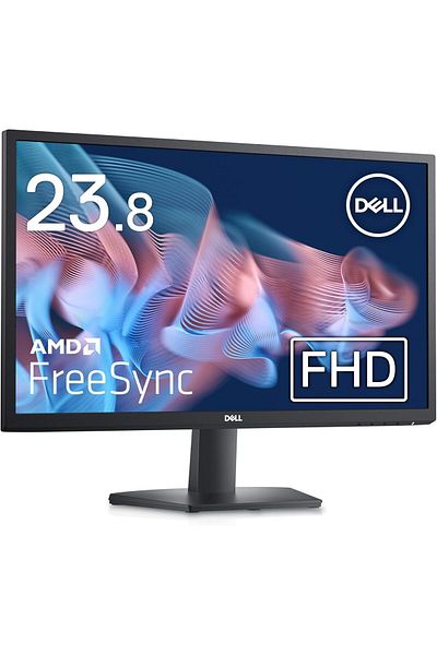 Dell SE2422H Monitor 23.8 Inch, FHD, AMD FreeSync, HDMI VGA, Black LED