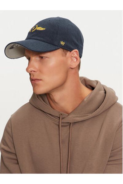 47BRAND Șapcă de baseball bărbătească 47 brand B-SKYMF17EWS-NY albastră