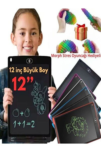 MetaForce Drawing Tablet 12Inch Educational Kids Tablet Graphics Tablet Digital Pen Display Writing Board