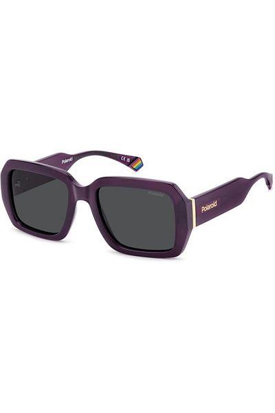 Polaroid Unisex Polaroid PLD 6223/S/X B3V/M9 Polarized Sunglasses, Plastic, Purple, 54 mm