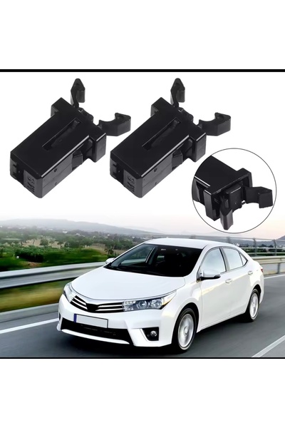 ESEMİZ Mini blocare automată a cutiei de ochelari auto compatibilă cu toate vehiculele TOYOTA (2 buc)