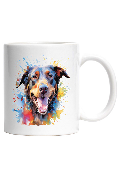 StoryGift Romania Cana Cu Caine, Stropi Acuarela, Iubitori De Catei, Zambet, ...