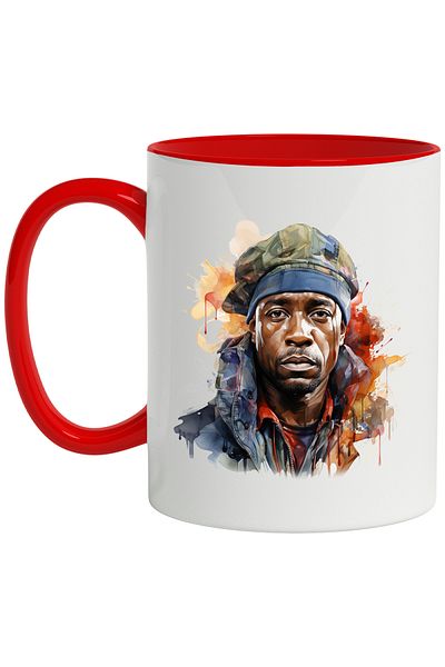 StoryGift Romania Mug With Prodigy Mobb Deep Portrait, Watercolor, Painted, Art, Multicolor 330 ml,, With ,STG