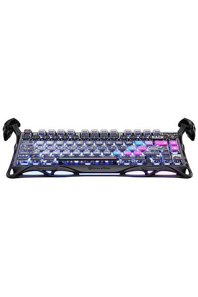 Gravastar Mercury K1 Pro 75% Wireless Mechanical Gaming Keyboard - Galaxy Black