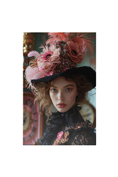 StoryGift Romania Tablou Canvas Privirea Care Amintește De Istorie Femeia Cu ...