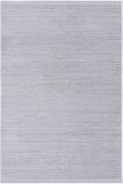 Luna 8255 Gri Modern Kilim Tarzı Salon Yatak Odası Halısı Şık Dokuma