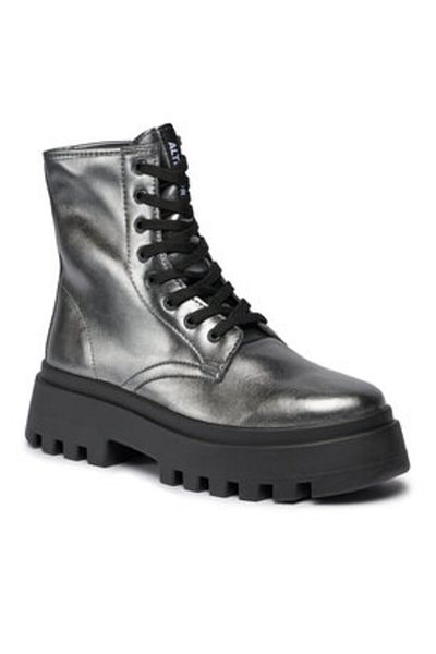 Altercore women's ankle boots ALTERCOREKIANOSILVER silver-colored