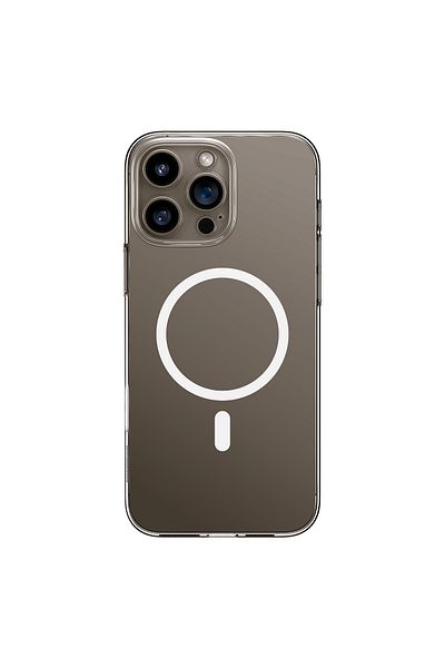 Baseus Baseus Ultra-Thin Crystal Series Magnetic Phone Case for iPhone 16 Pro Max - Clear
