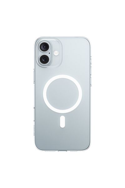 Baseus Baseus Ultra-Thin Crystal Series Magnetic Phone Case for iPhone 16 - Clear