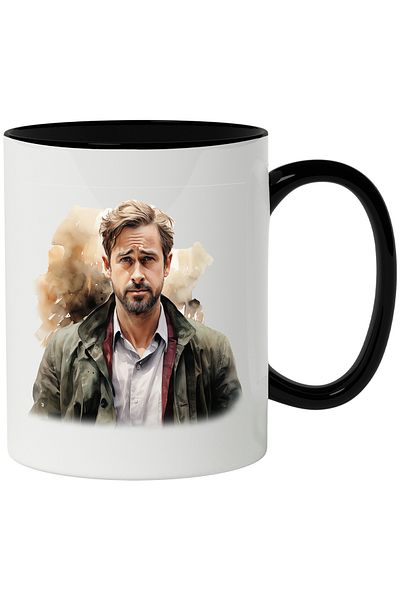 StoryGift Romania Mug With Jake Gyllenhaal, Actor, Superhero Movies, Multicolor 330 ml, Ceramic, With,STG