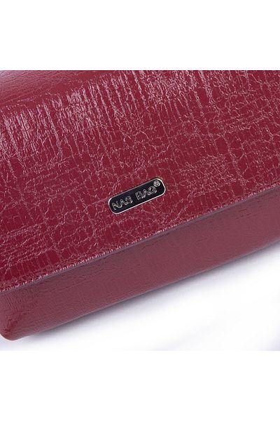 Nas Bag حقيبة نسائية مغطاة بثلاثة أقسام (العرض: 20 × الطول: 13)