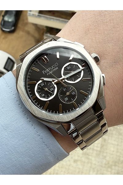 Ferrucci Indicators Active New Season Steel Men's Wrist Watch